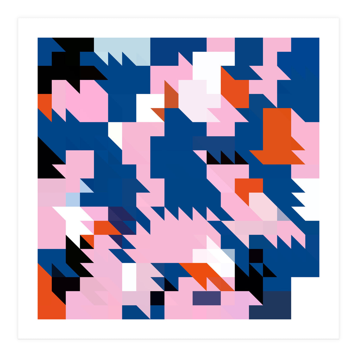 Pink and Blue (Print Only)