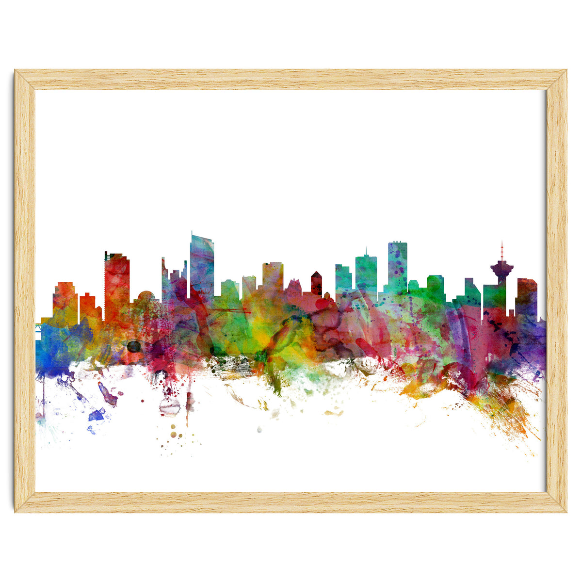 Vancouver Canada Skyline