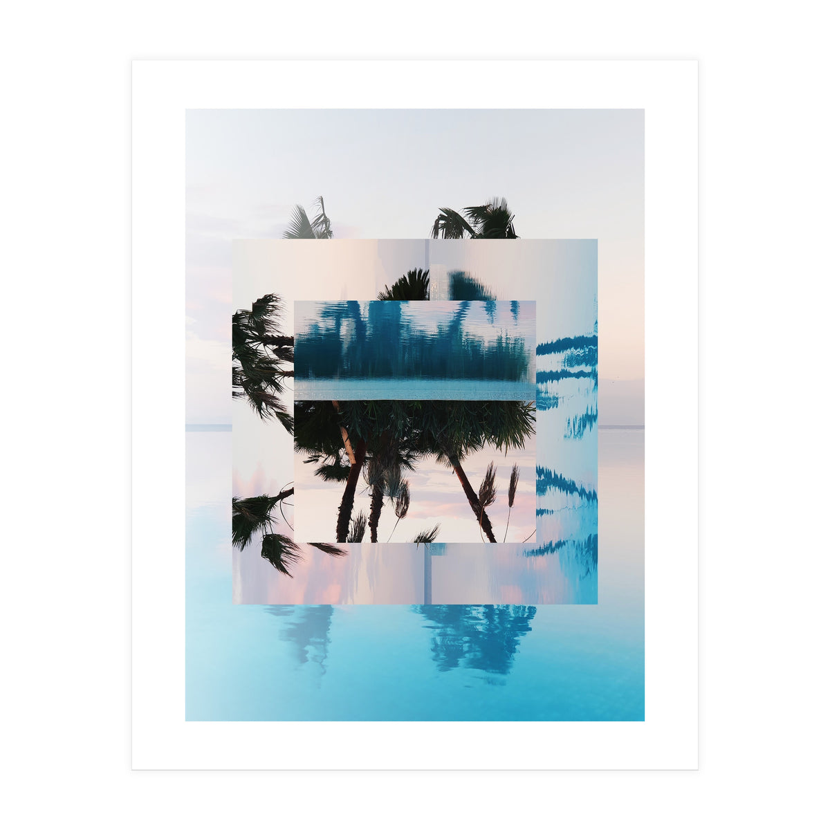 Quadratur 3 · Plams And Beach (Print Only)