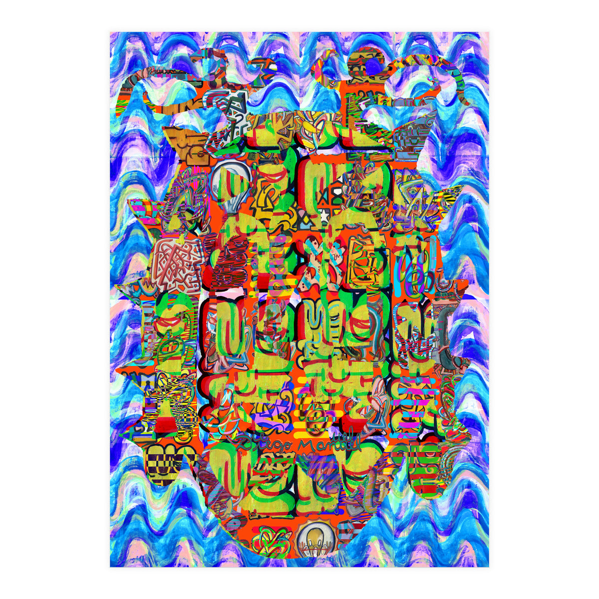 Graffiti Digital 7 (Print Only)