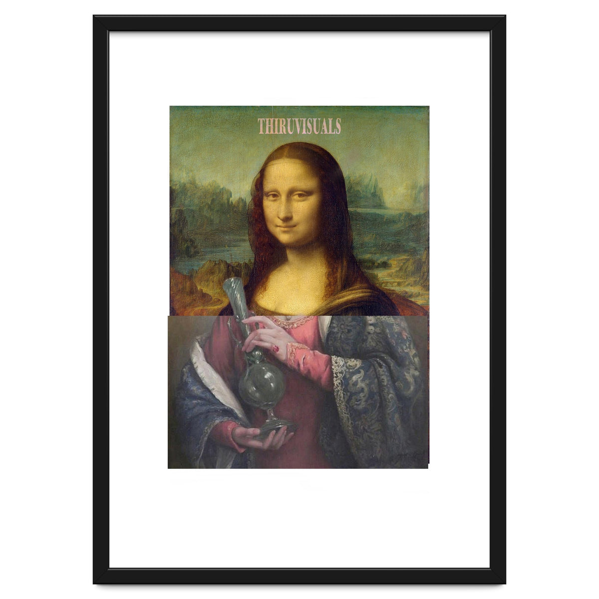 Mona Lisa with the Bong