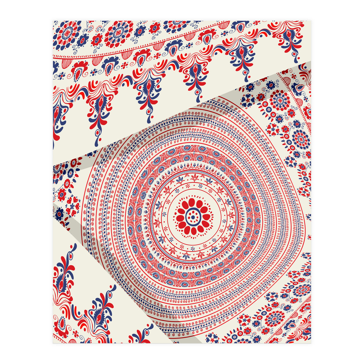 Romanian embroidery background 35 (Print Only)