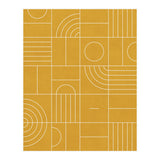 My Favorite Geometric Patterns No.22 - Mustard Yellow (Print Only) thumbnail