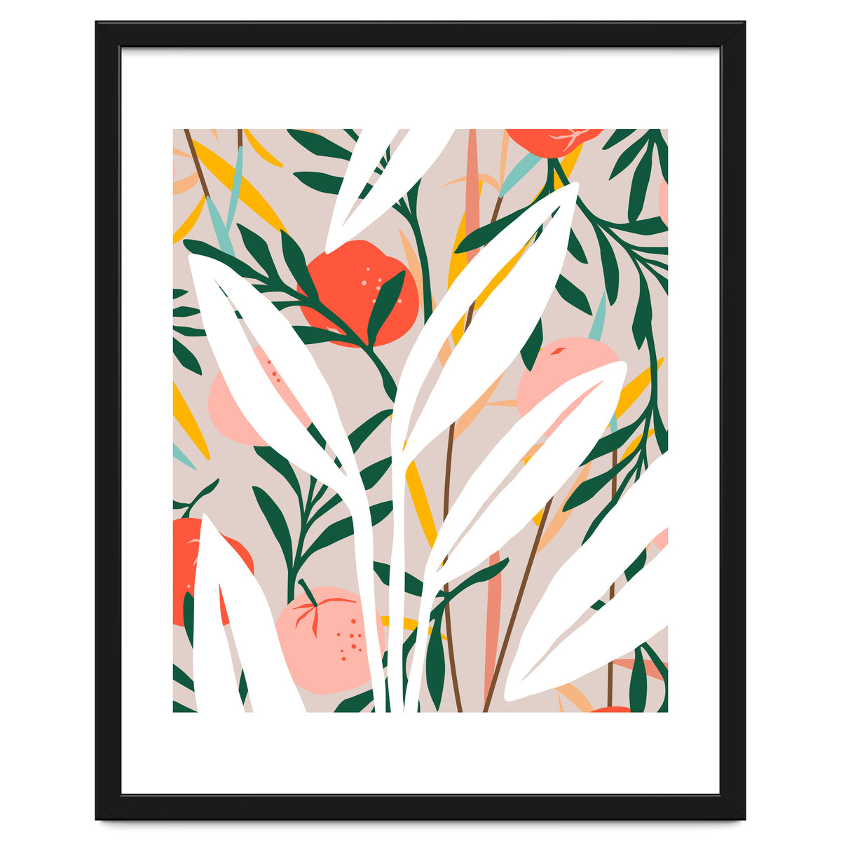 Abstract Plant Blush