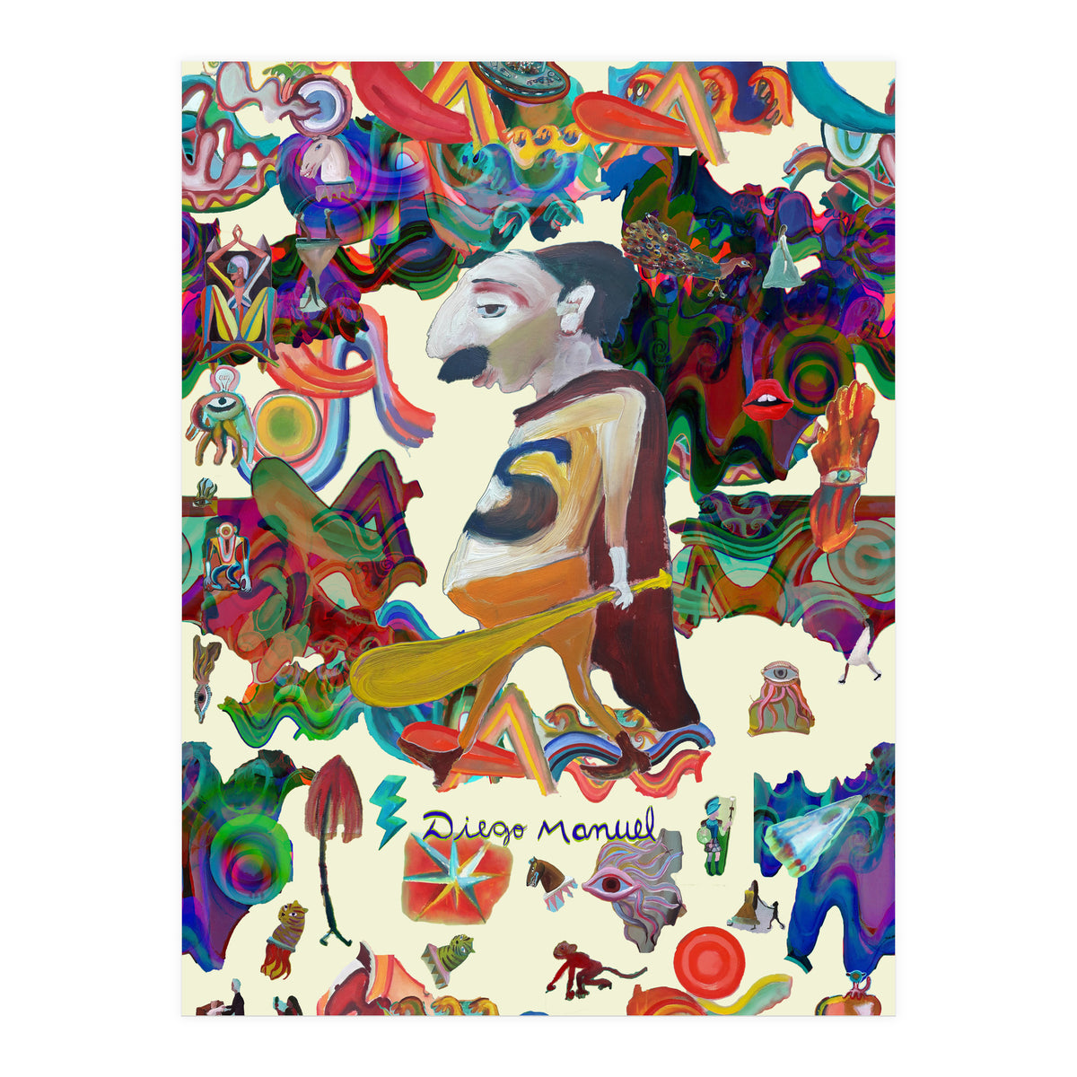 Graffitis 2021 Tapiz 61 B (Print Only)