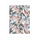 Exotic flowering and pattern geometric (Print Only) thumbnail