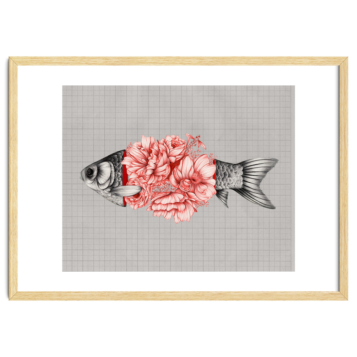 Vintage Tropical Aquarium Fish