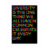DIVERSITY (black Version) (Print Only) thumbnail