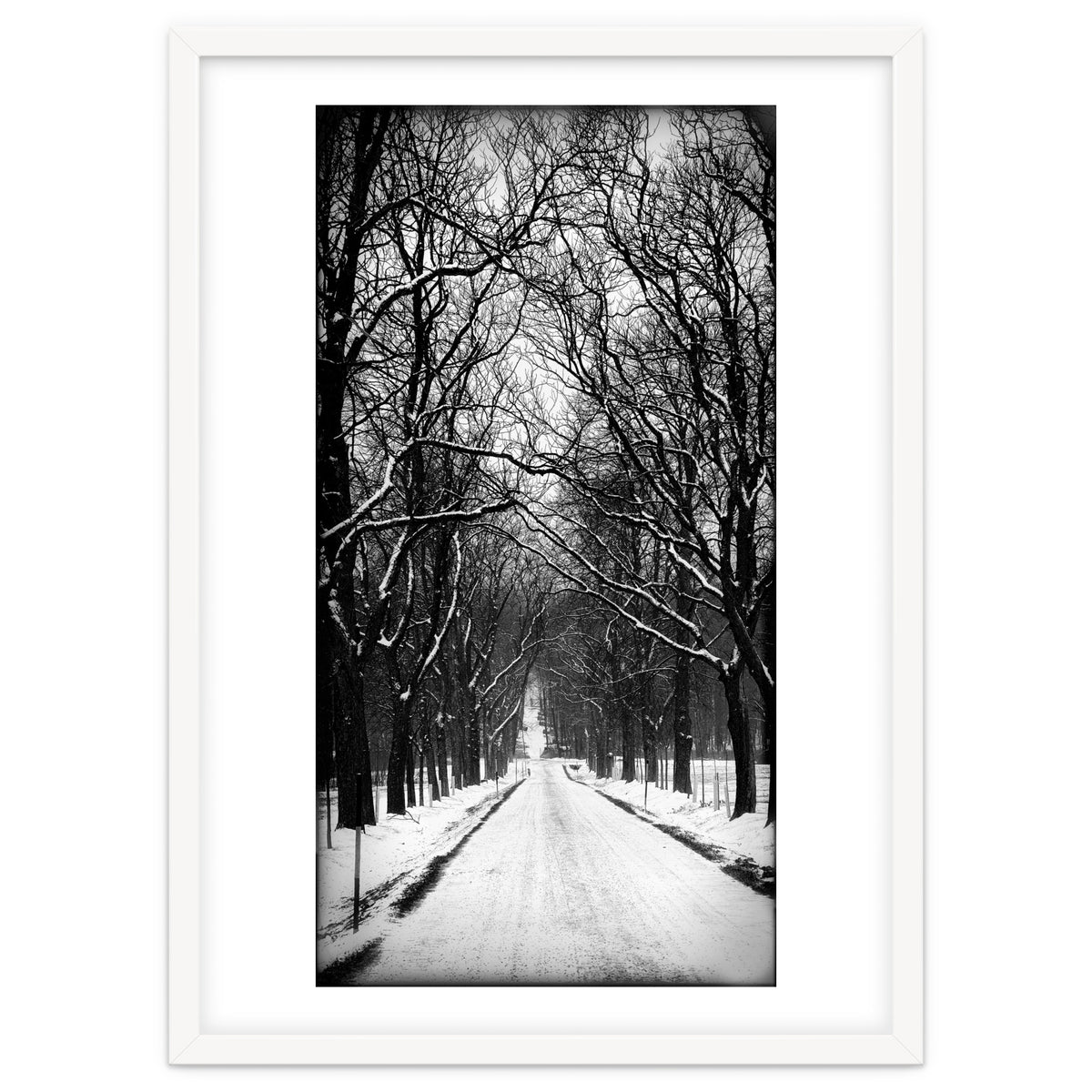 Winterly alley