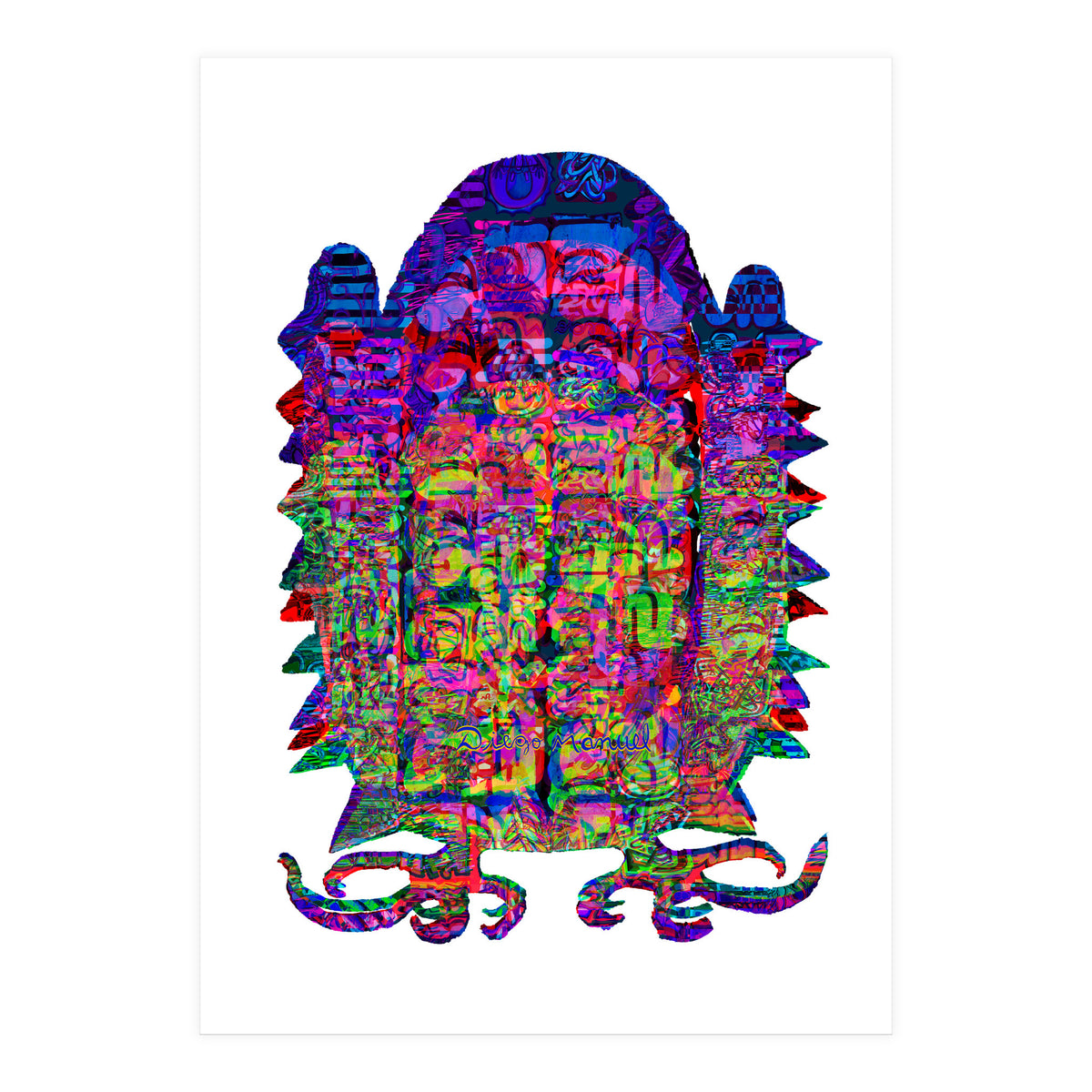 Graffiti Digital 25 (Print Only)