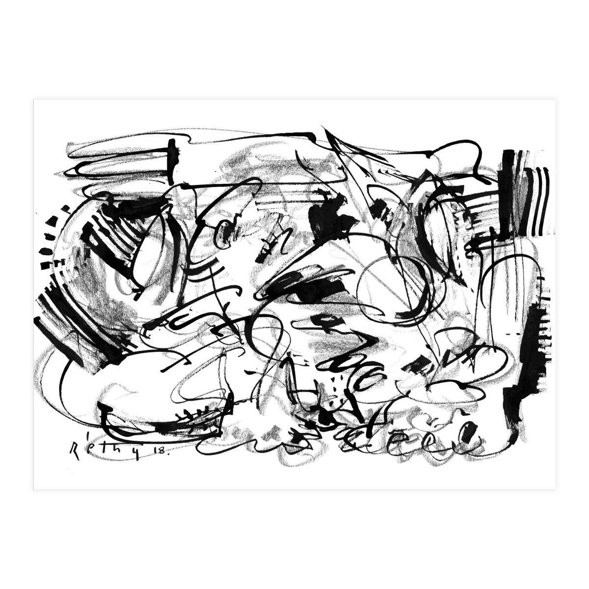 Division - b&w (Print Only)