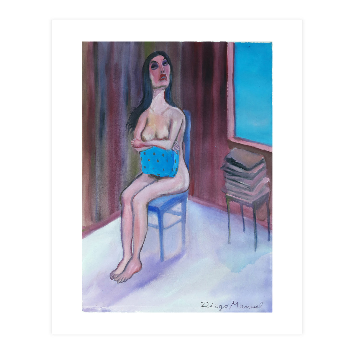 Chica Enojada (Print Only)