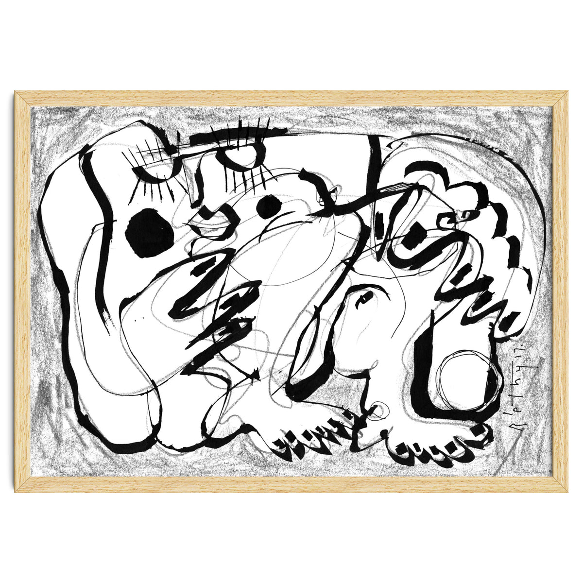 Female Nude no. 02 - b&w