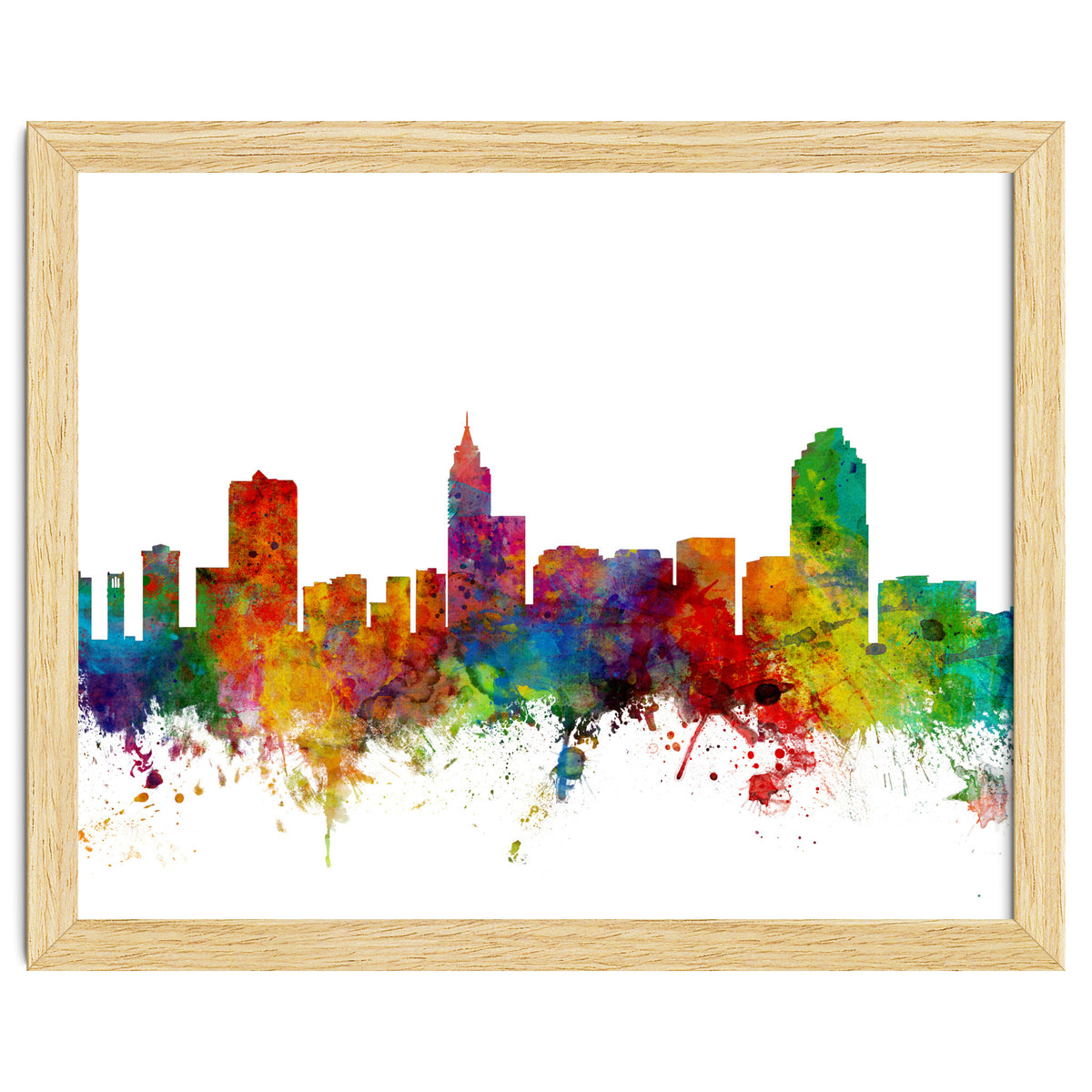 Raleigh North Carolina Skyline