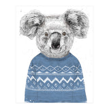 Winter Koala (Print Only) thumbnail