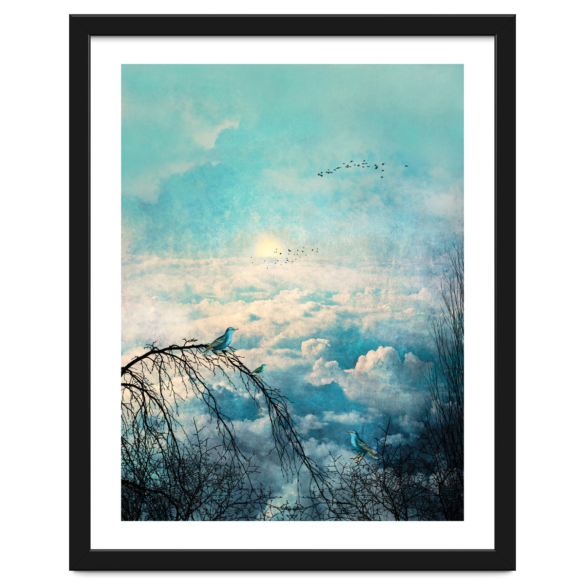 HEAVENLY BIRDS III-B Portrait