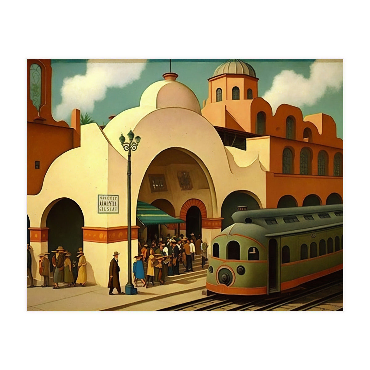 Train Station (Print Only)