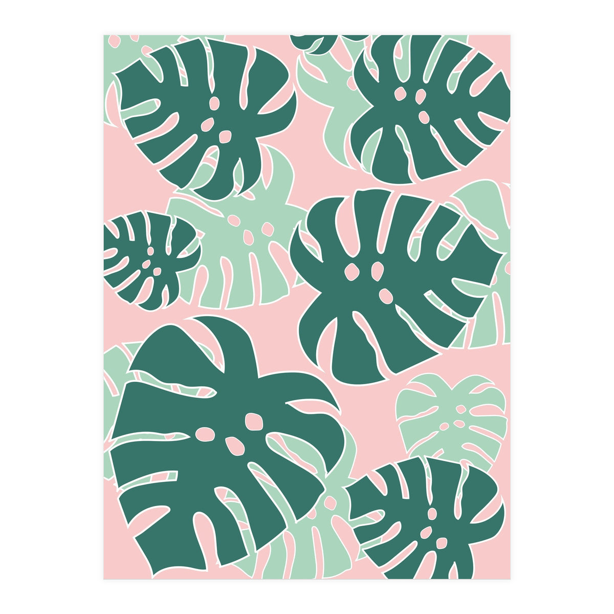 Monstera Tropical (Print Only)