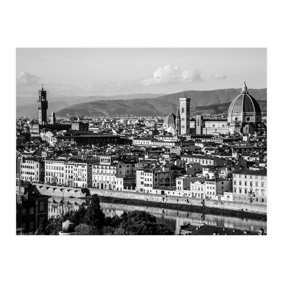 Italy in BW: Firenze 1 (Print Only)
