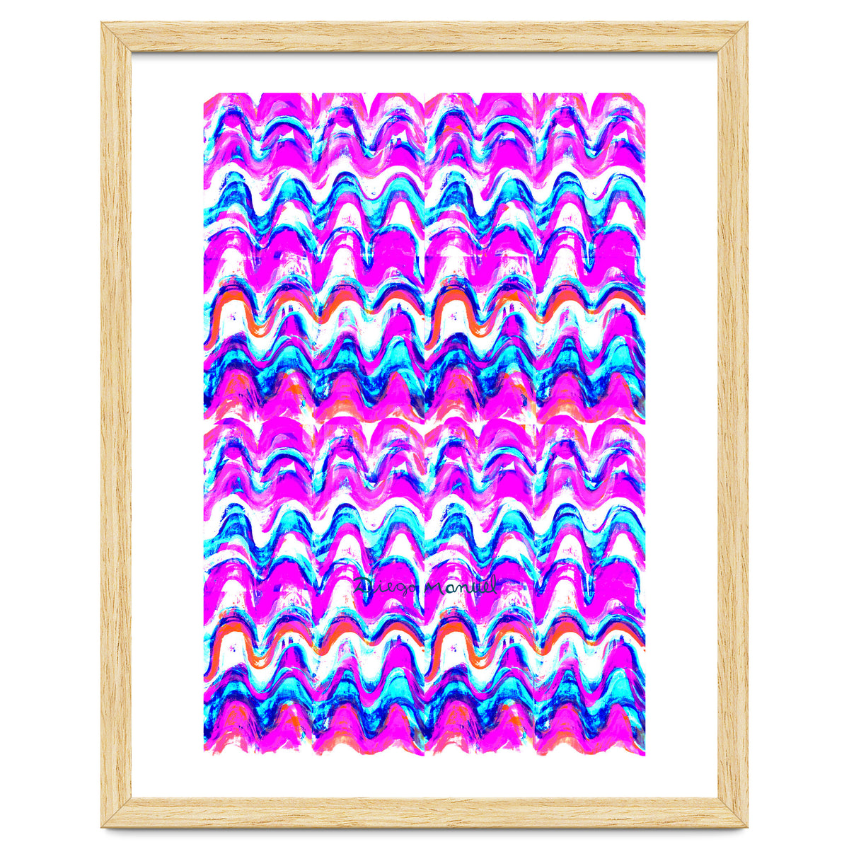 Pop abstract color full