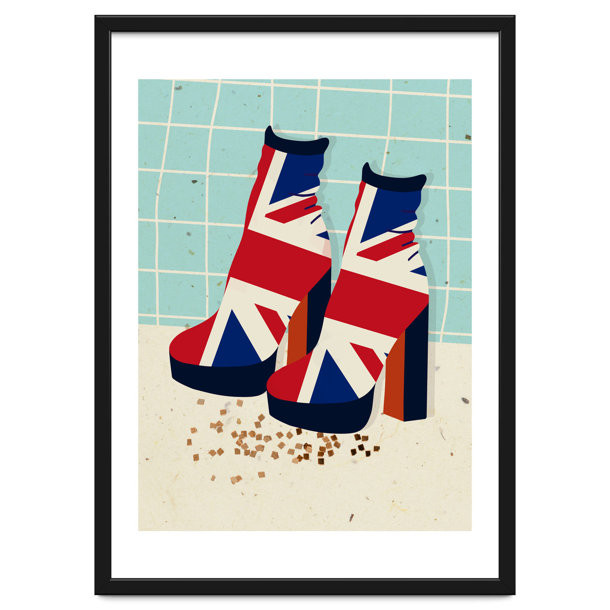 Union Jack Boots