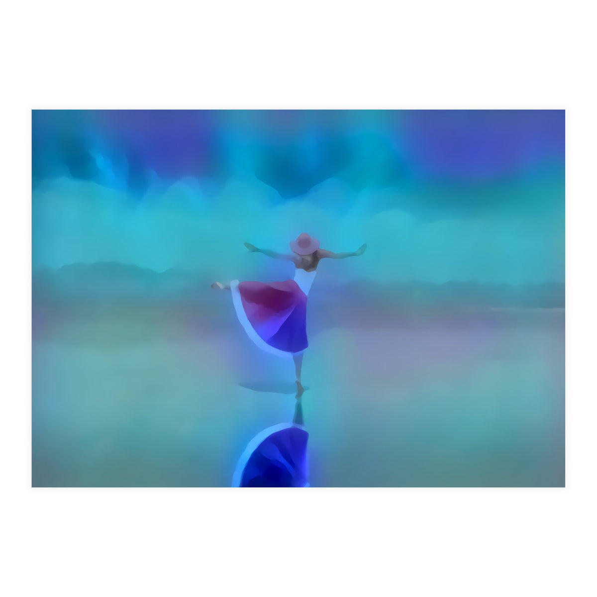 Dance on the Beach (Print Only)