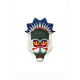 Tribal Mask 14 (Print Only) thumbnail