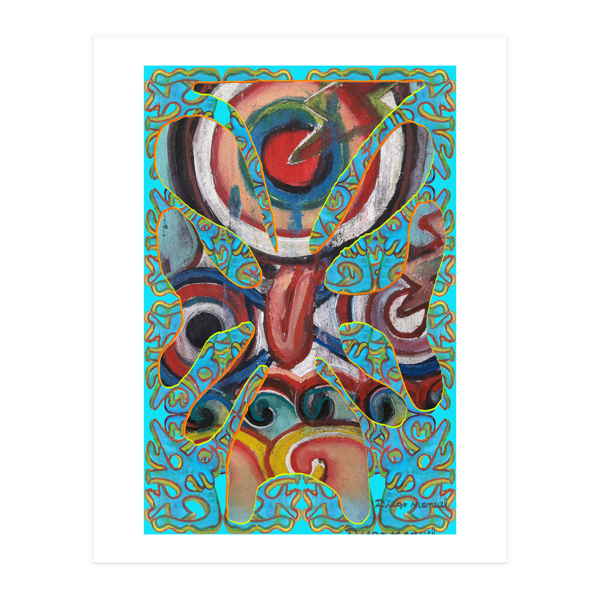 Pop Abstract 2023 Tapiz 24 (Print Only)