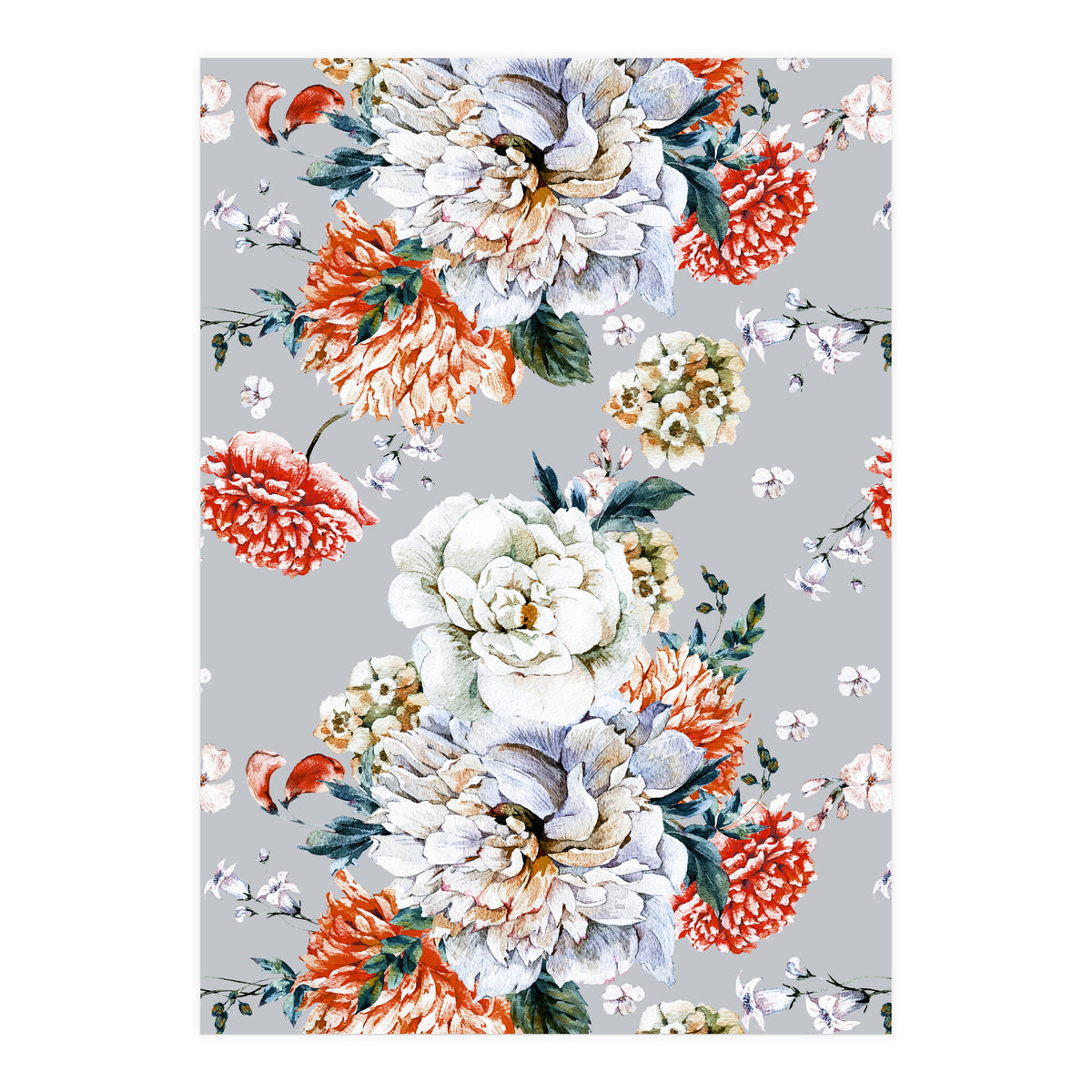 Blooming Flowers II (Print Only)