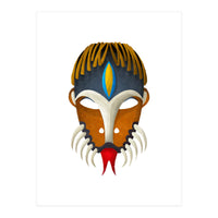 Tribal Mask 12 (Print Only)