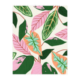 The Inseparable V.01, Nature Botanical Plants, Blush Leaves Modern Boho, Pastel Illustration Garden (Print Only) thumbnail