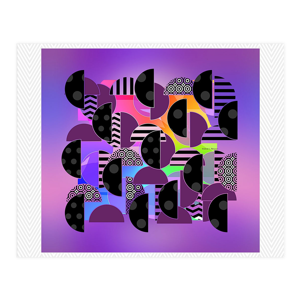 ABSTRACT HALVES (Print Only)