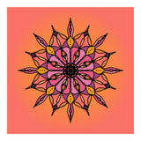 SUNSET CORAL MANDALA (Print Only) thumbnail
