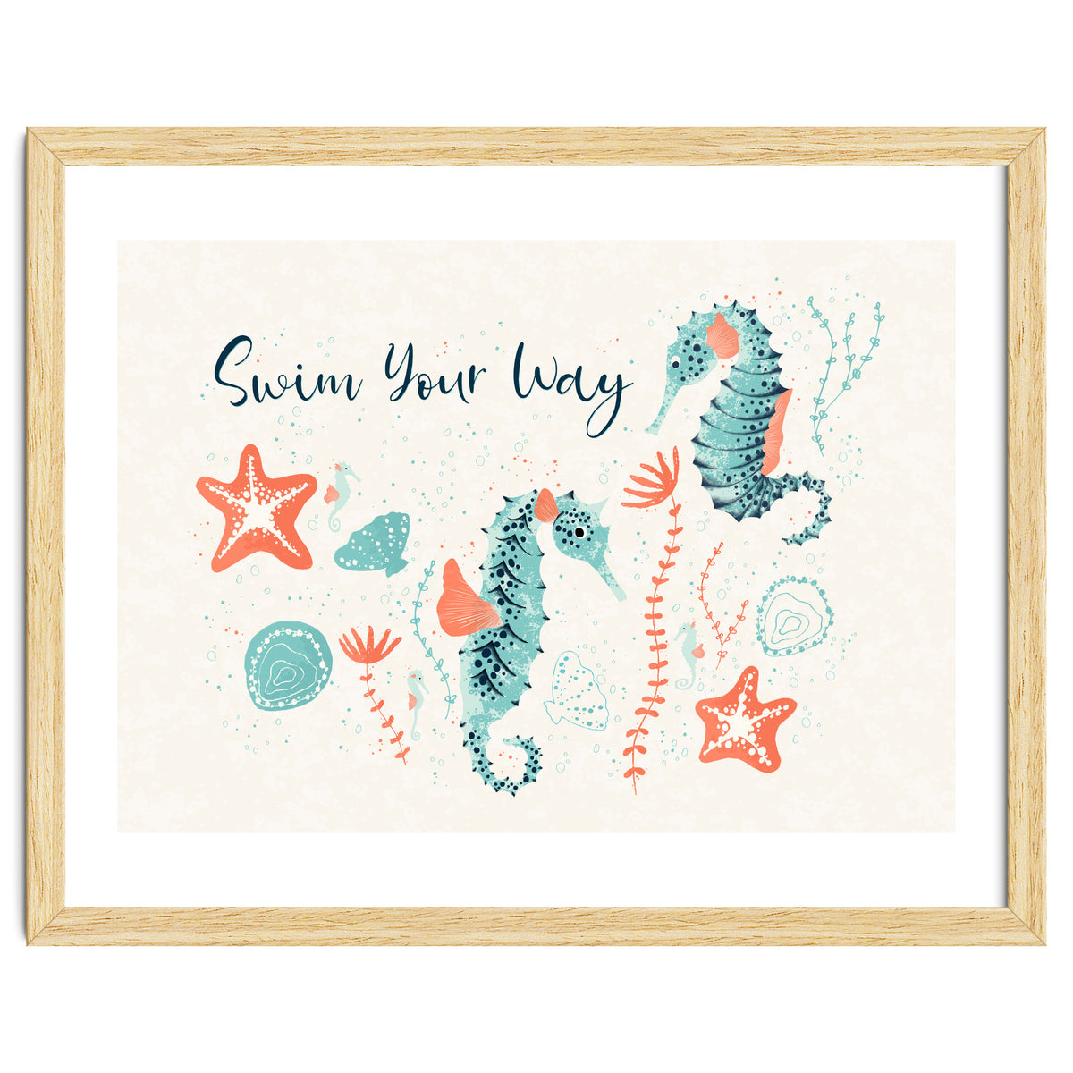 Swim Your Way Seahorse