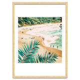 Beach Weekend | Pastel Ocean Sea Tropical Travel | Scenic Sand Palm People Boho Vacation thumbnail