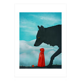 Red And Wolf (Print Only) thumbnail