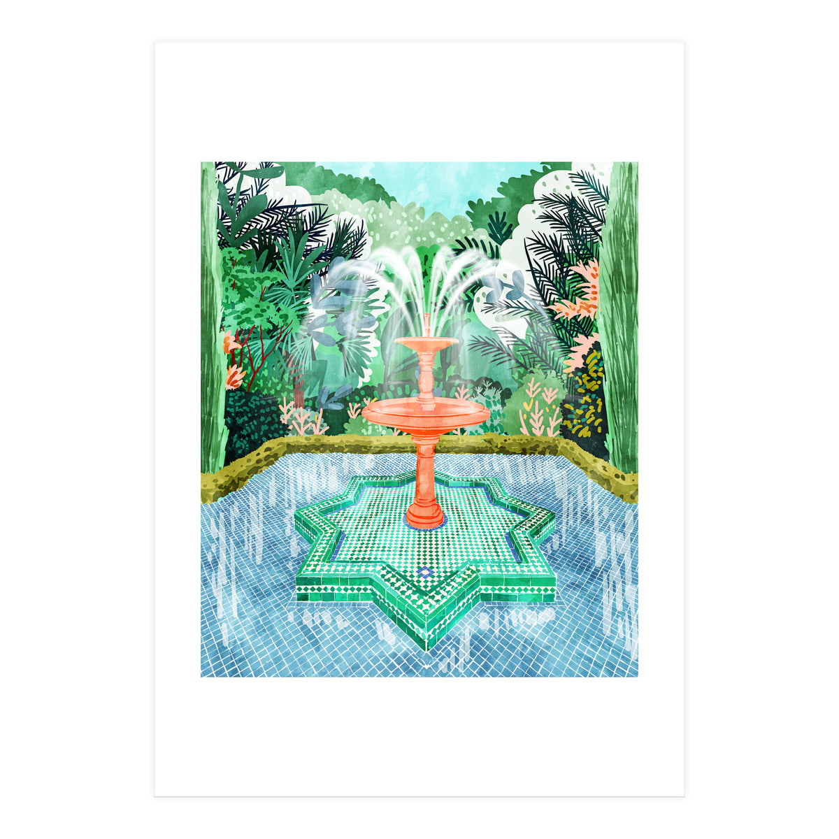 The Fountain Of Life (Print Only)