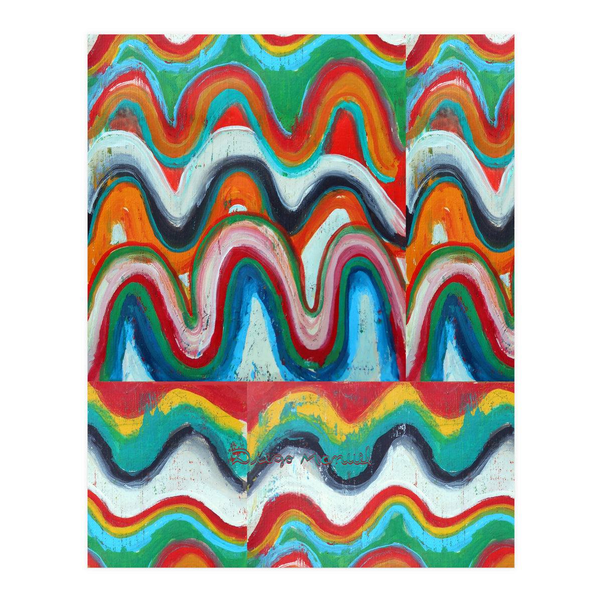 Pop Abstract A 5 (Print Only)