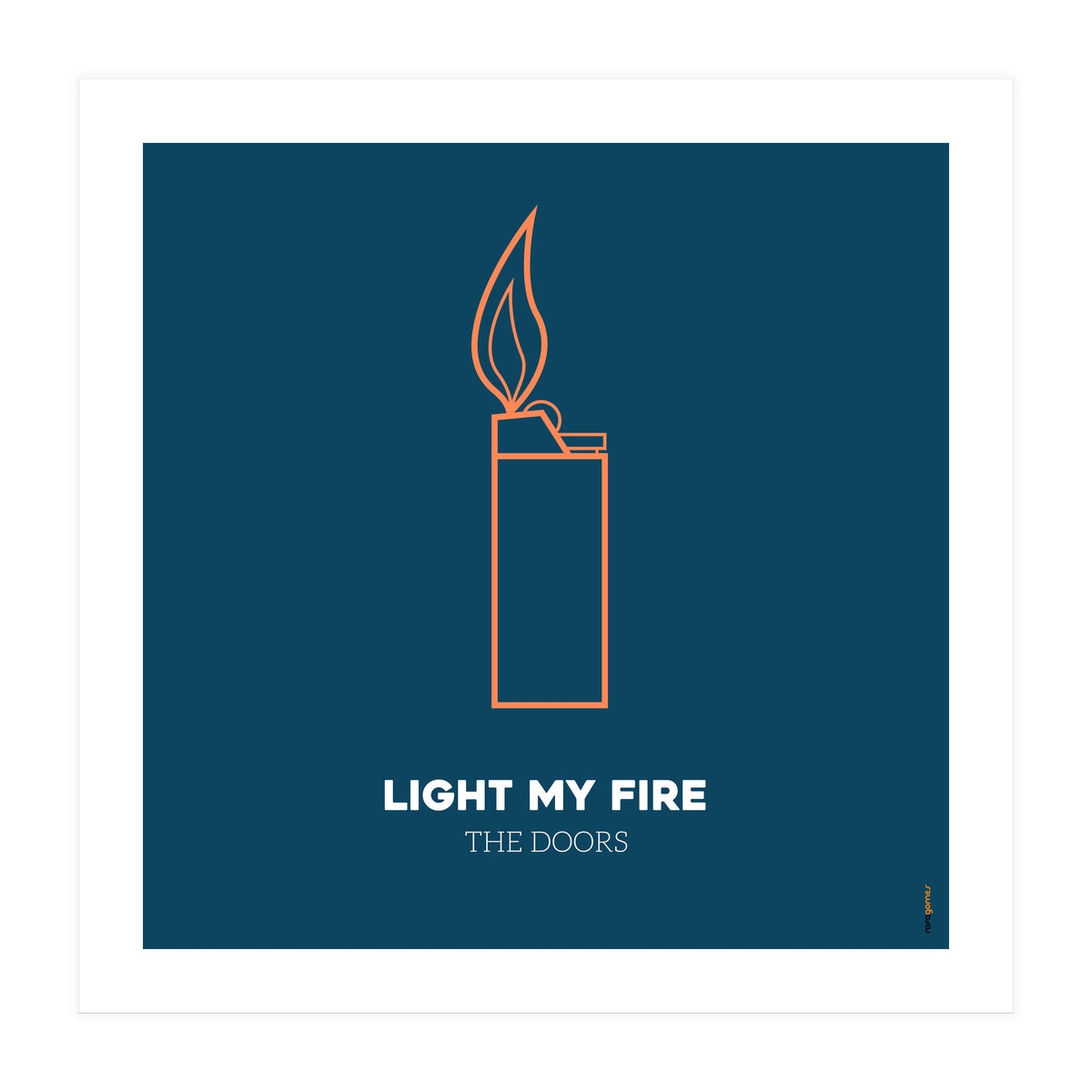 The Doors Light My Fire (Print Only)