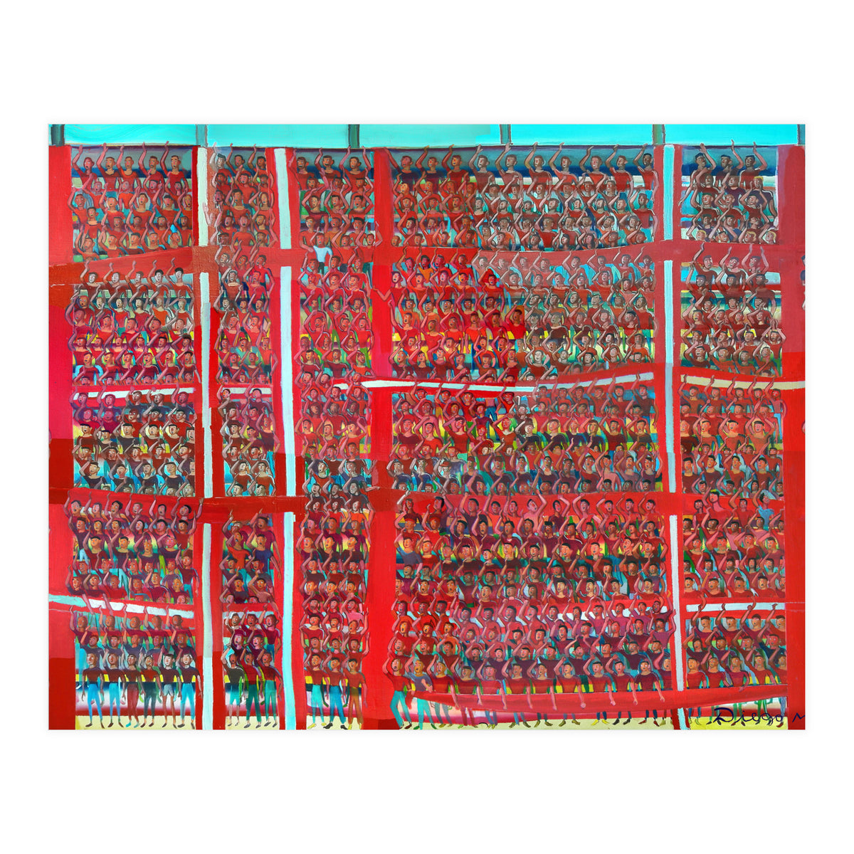 Gran Hinchada Roja (Print Only)