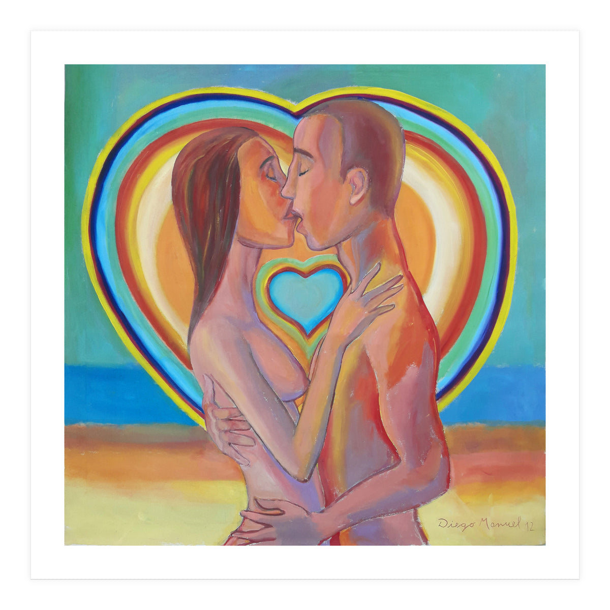 Beso Enamorado (Print Only)