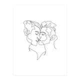 gay love line art (Print Only) thumbnail