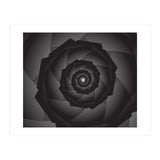 Mono Chrome Tech Spiral Pattern (Print Only) thumbnail