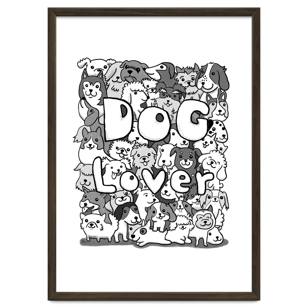 Doodle 72:  Dog Lover