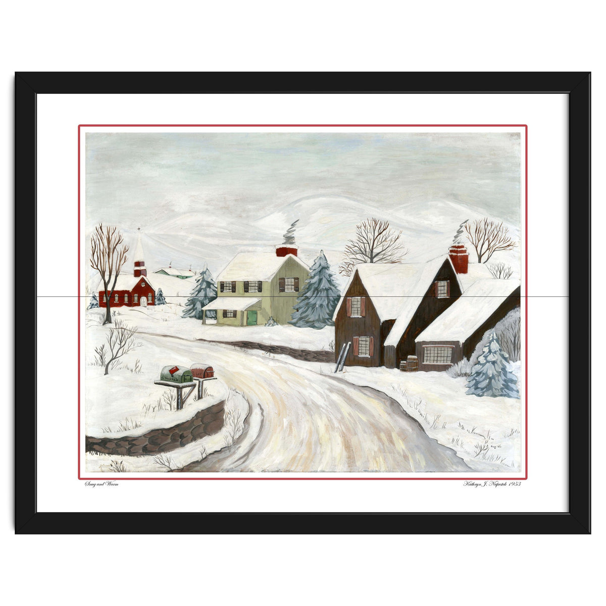 Snug & Warm Watercolor