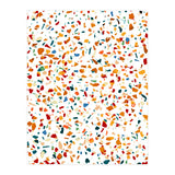 Tan Terrazzo | Eclectic Quirky Confetti Painting | Celebration Colorful Boho Happy Party Graphic  (Print Only) thumbnail