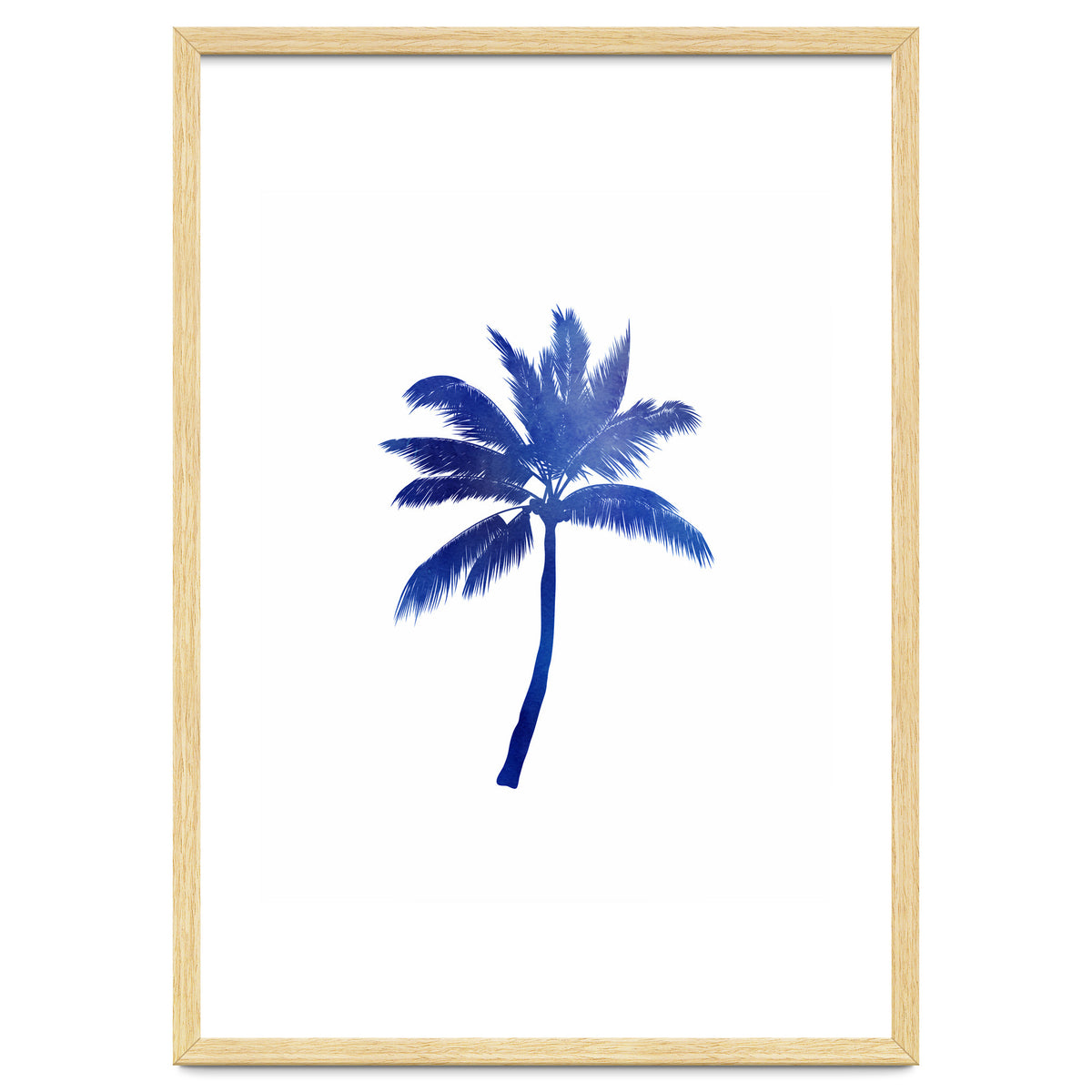 Blue Palm Tree