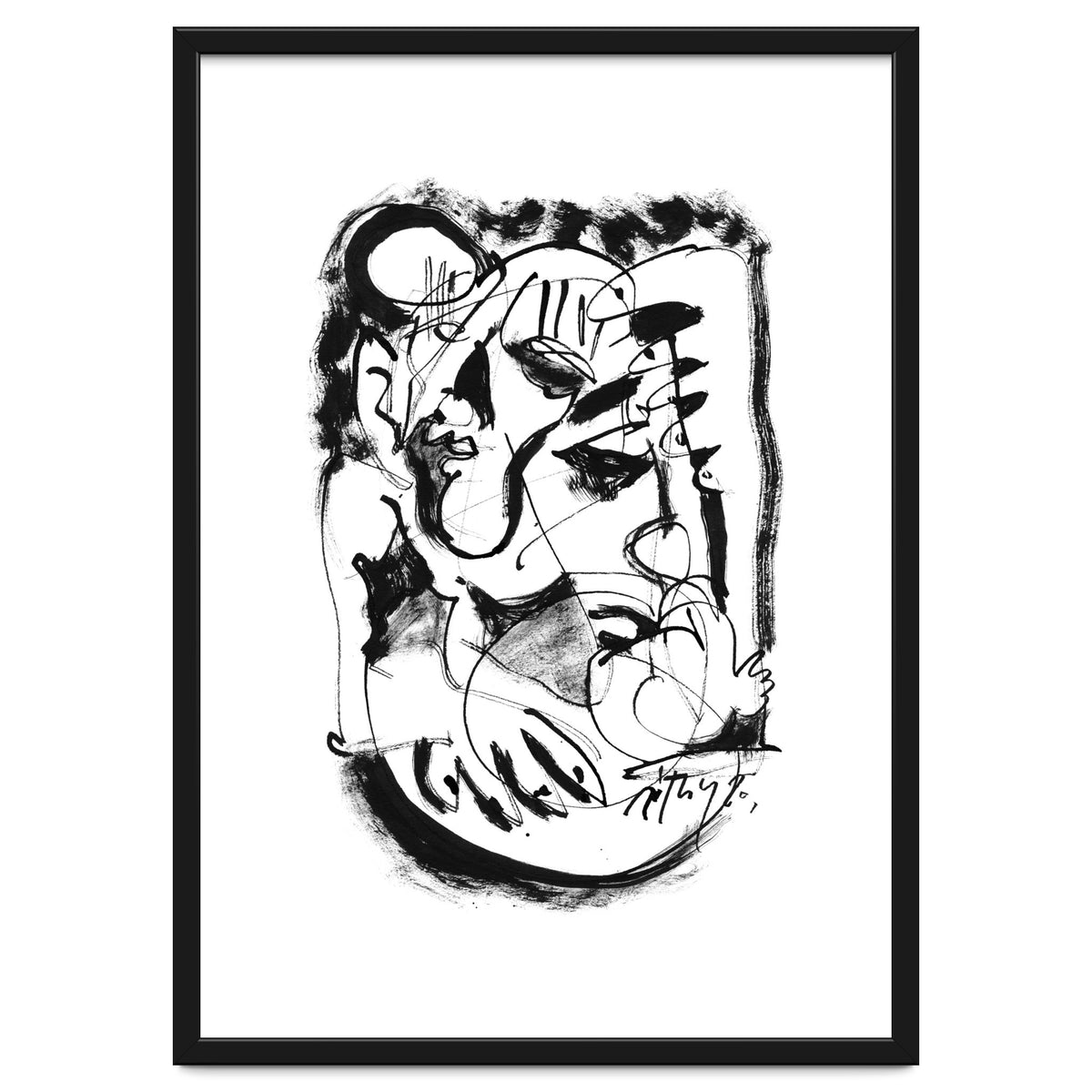 What the Future Holds - b&w