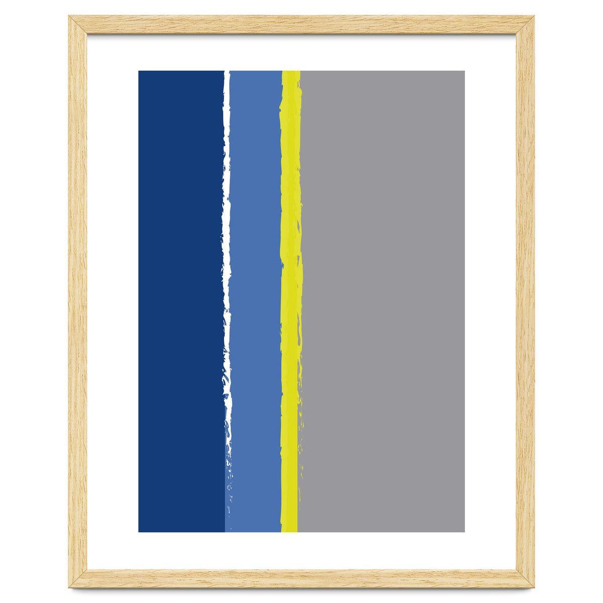 Modern Minimalist Abstract Ocean