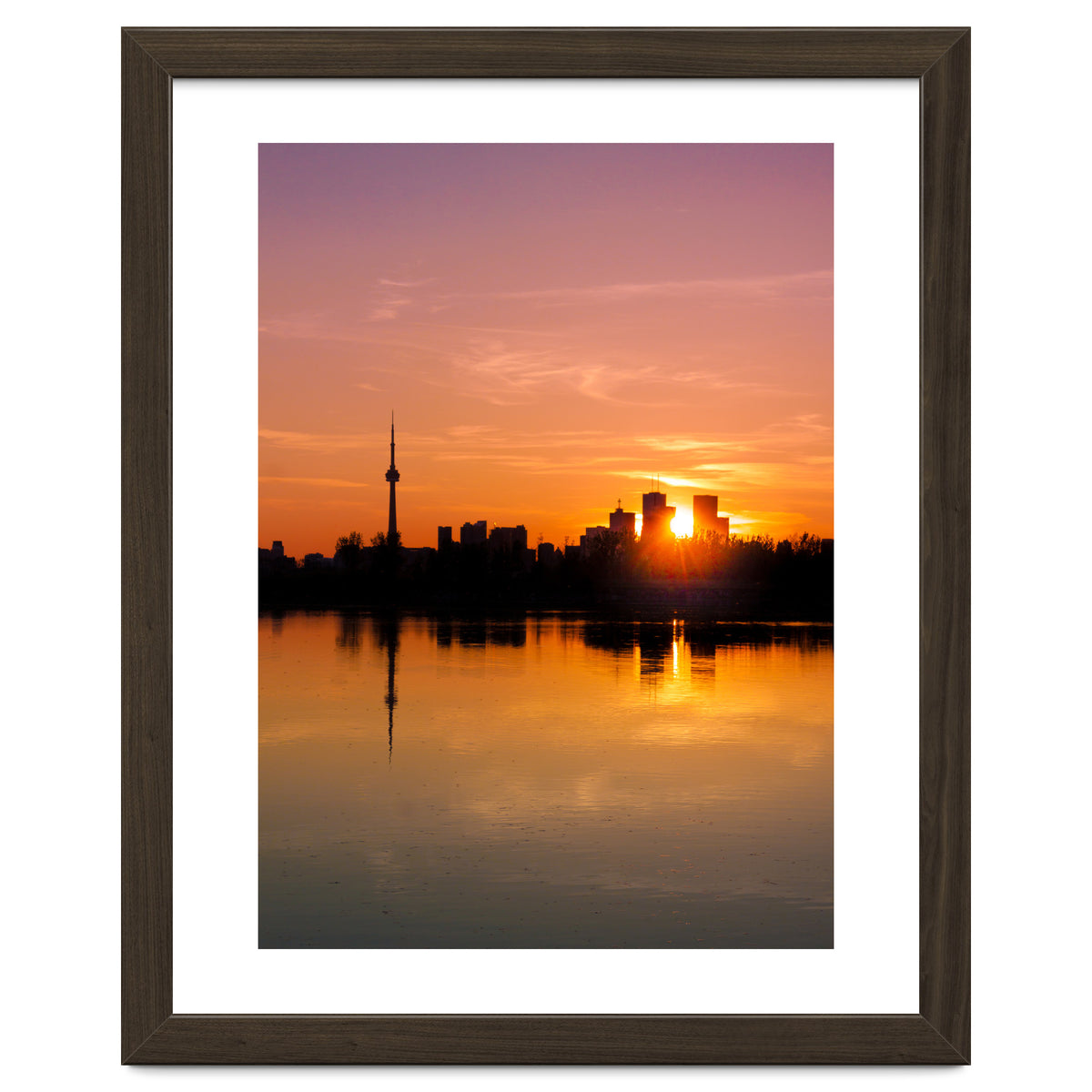 Leslie Street Spit Toronto Canada Sunset